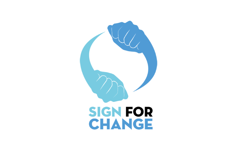 Sign for Change